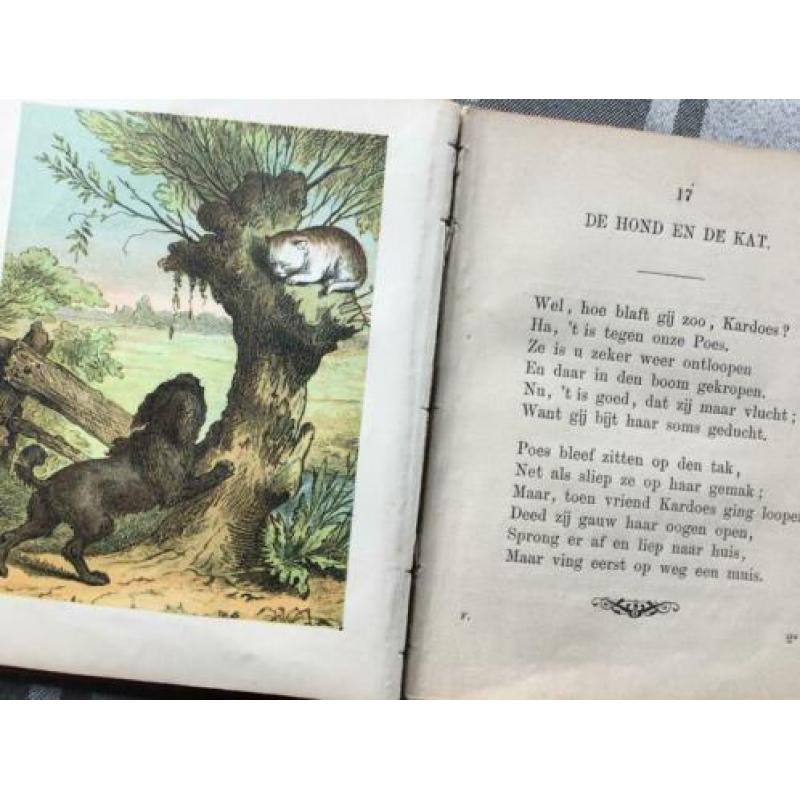 19e eeuws kinderboekje. Goeverneur's Fabelen en gedichtjes.