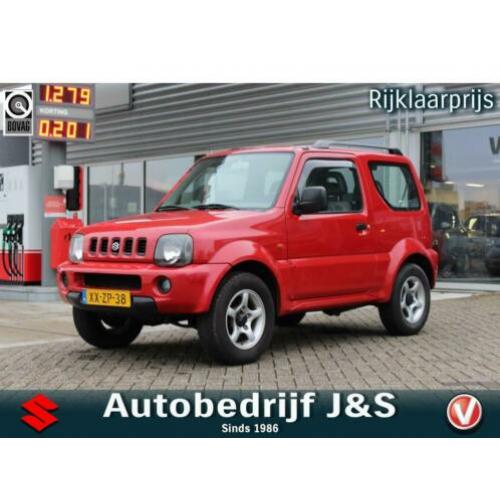 Suzuki Jimny 1.3 JLX 4WD Heeft altijd binnen gestaan | Rijkl