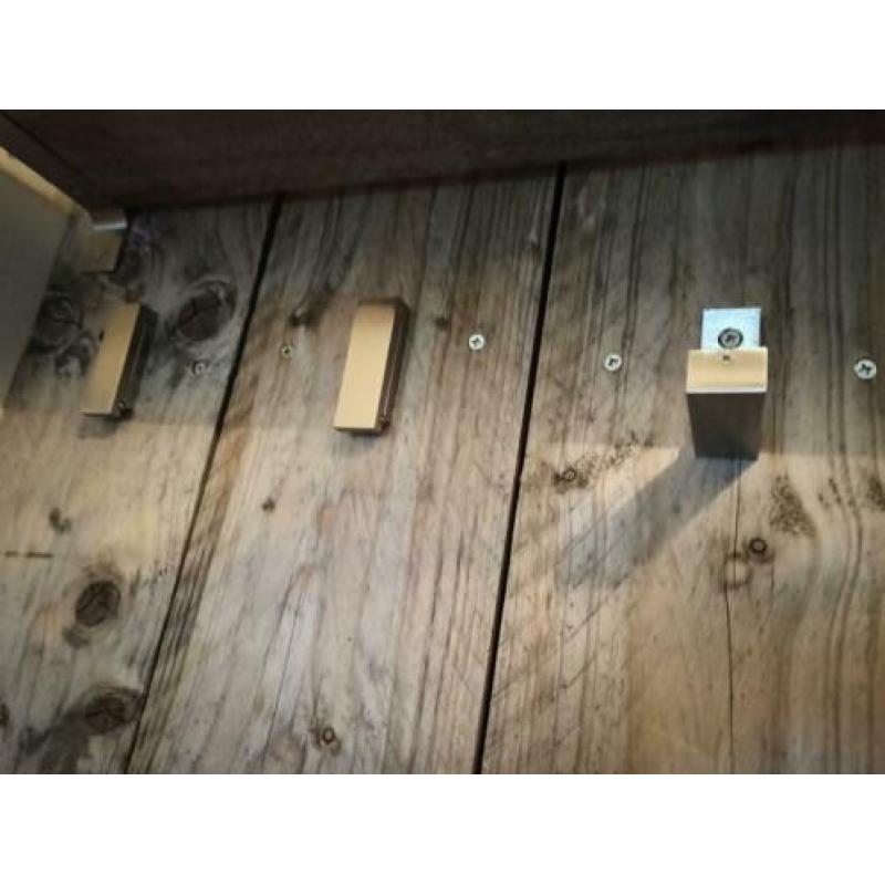 Steigerhouten kapstok 190x94cm. (Bouwpakket/aanpasbaar)