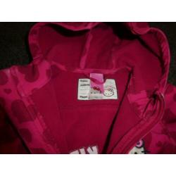 Softshell jas Hello Kitty roze maat 116 ZGAN!