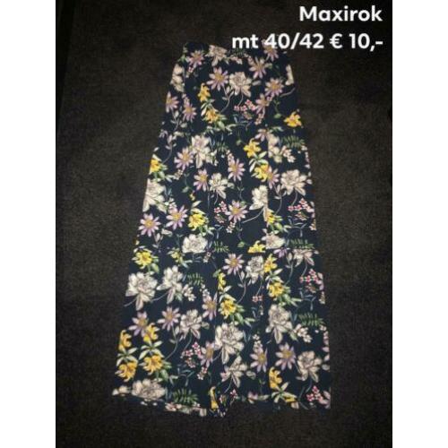 Maxirok lange rok mt 40 - 42