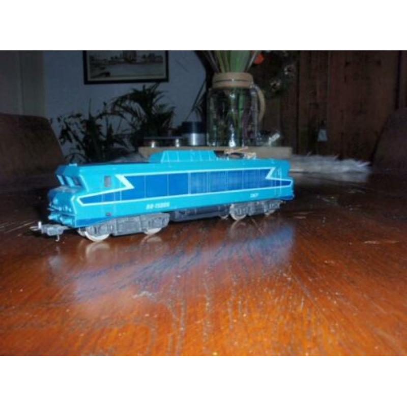 ﻿﻿80's vintage italian train locomotive sncf bb-15006 lima |