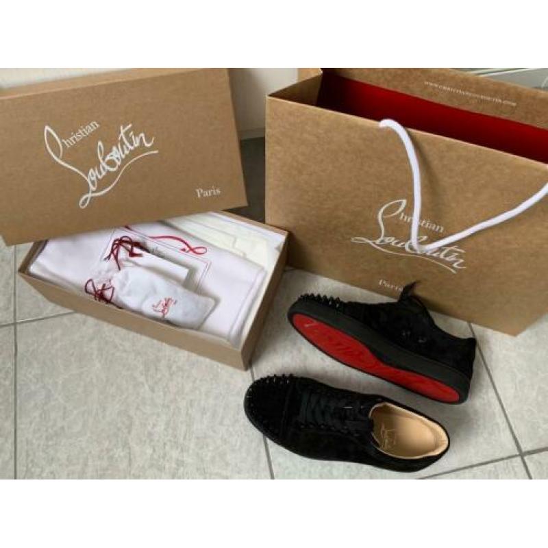 Christian Louboutin maat 38 vieira spikes black