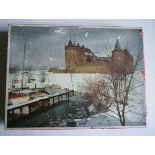 wooden jigsaw Kasteel MUIDERSLOT Muiden Twentse Krijtfabriek
