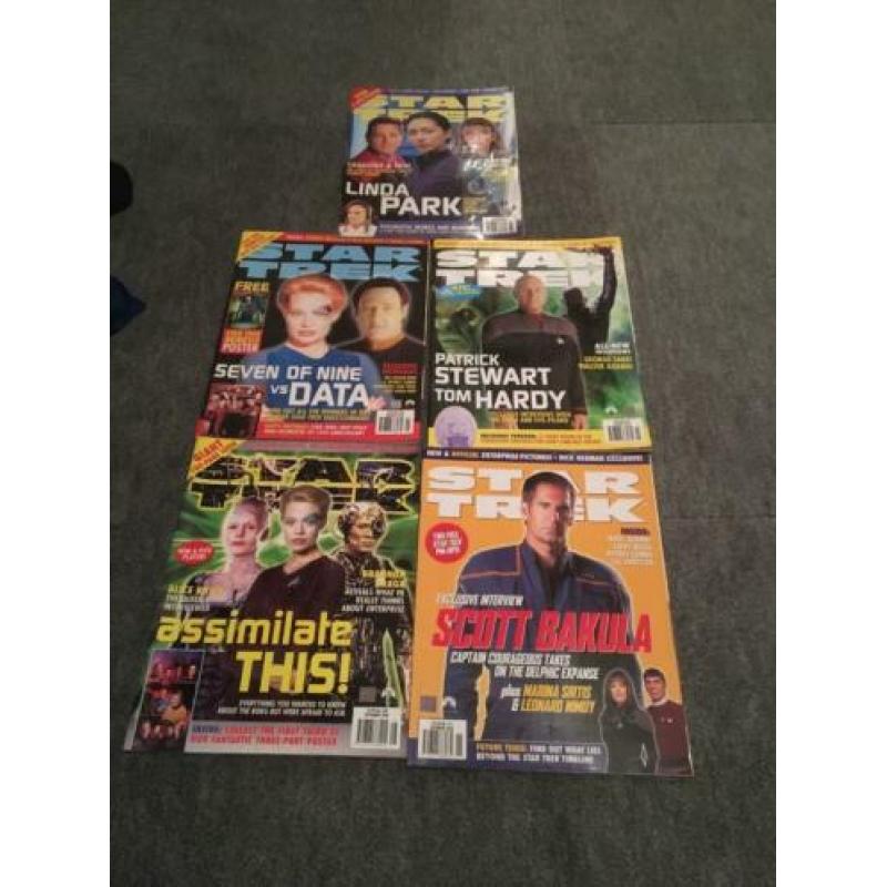 Star Trek Monthly magazine, SFX, Flying Dutch, Voyager Scifi
