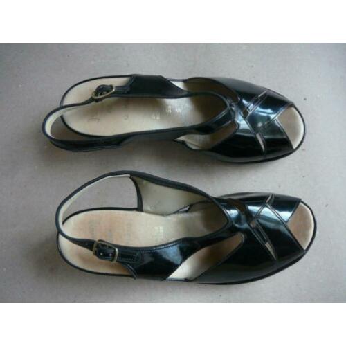 zwarte open damesschoenen Jenny by Ara maat 5,5