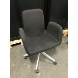 2 bureaustoelen, bureaustoel, antraciet | artnr. 1523