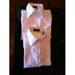 Dames kostuum Piet Zoomers ; maat blouse 38 , maat jas 38 ,