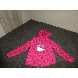 Softshell jas Hello Kitty roze maat 116 ZGAN!