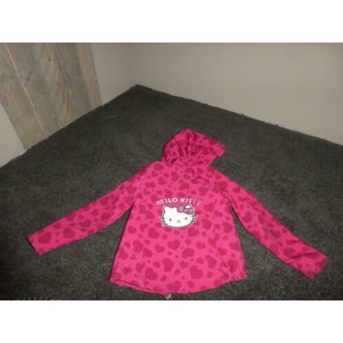 Softshell jas Hello Kitty roze maat 116 ZGAN!