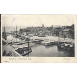 JV860 Vlissingen Marinebrug en Wijnbergschekade 1907 Schepen