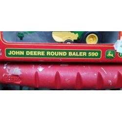 John deere 590 pers britains past bij wiking Siku universal