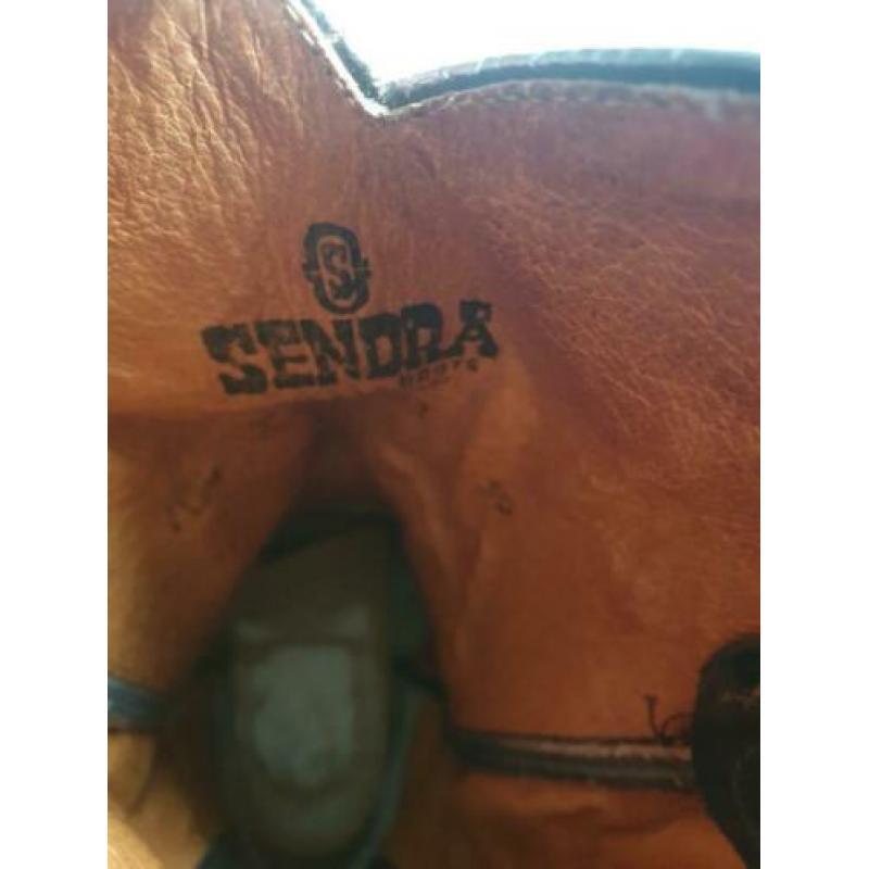Sendra laarzen donkerbruin maat 39