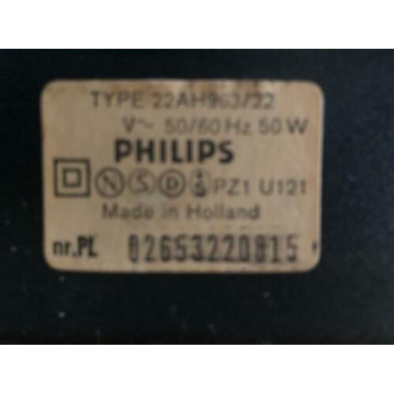 Philips retro platenspeler met cassettedeck