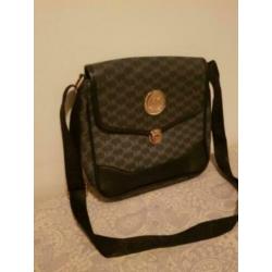 NIEUW MK tas zwart/grijs met goudaccenten