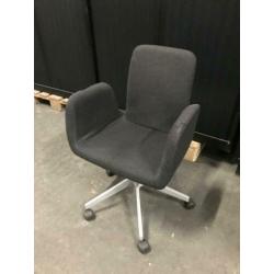 2 bureaustoelen, bureaustoel, antraciet | artnr. 1523