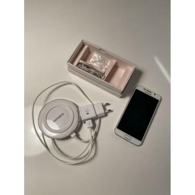 Samsung galaxy s6 met draadloos lader