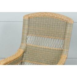 Rieten Slaapkamerstoel, Rotan Bedroom Fauteuil