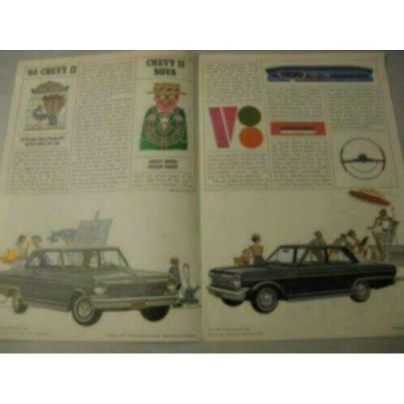 1964 Chevrolet Chevy II Nova versie 1 Brochure USA