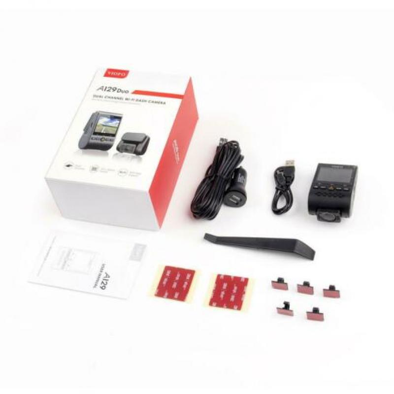 Viofo A129 Duo dashcam (voor en achter) 1080p met GPS NIEUW!