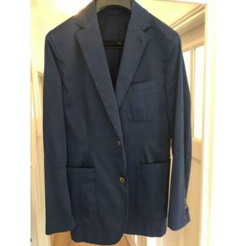 Suitsupply 2 knoops katoenen unconstructed jasje mt 46