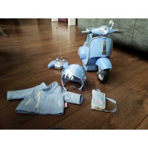 Baby born scooter goed werkend.