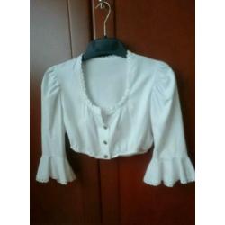 Tiroler Trachtenblousje mt40 mrk Chiemseer Dirndl und Tracht