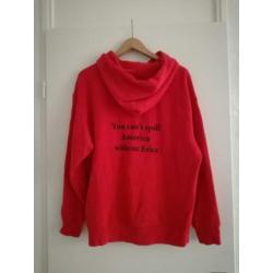 Rode Levi's katoenen hoodie Netflix America / Erica maat M
