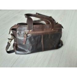 Mooie leren handtas Spikes and Sparrow