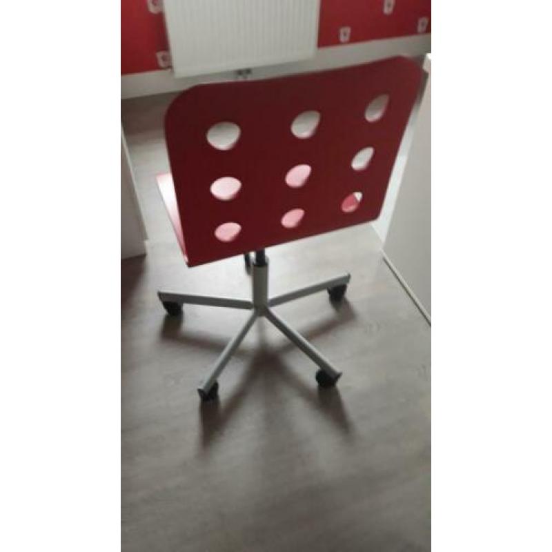 Bijna Gratis ikea bureau stoel rood buro stoel