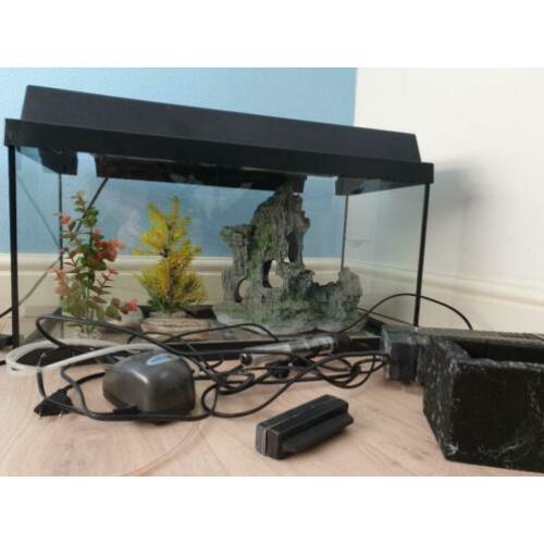 Aquarium Juwel Korallux 60 vissen met pomp en verwarming