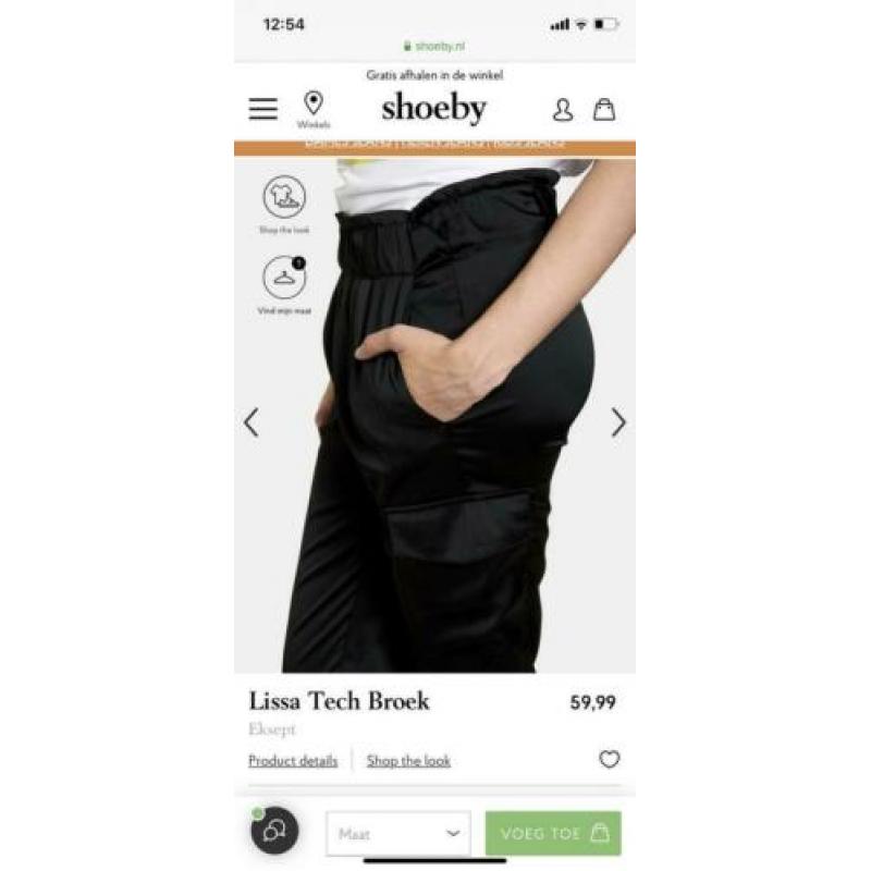 Zijde glad, zwarte broek, stretchy