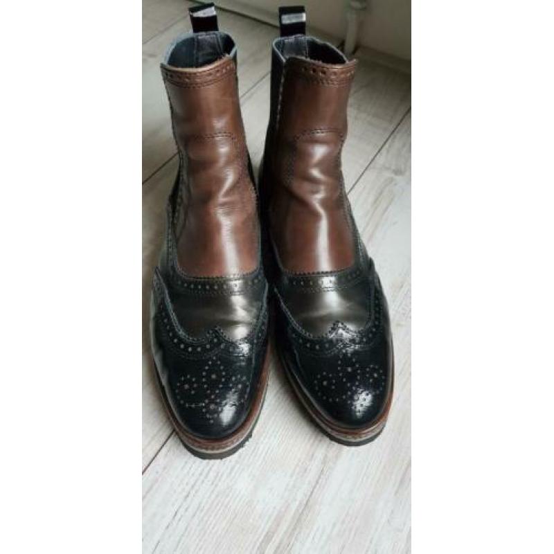 Maripe leren schoenen enkellaarzen