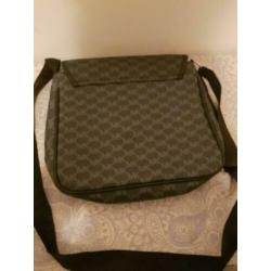 NIEUW MK tas zwart/grijs met goudaccenten