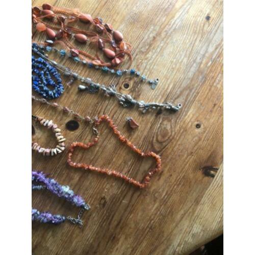 Mooie kettingen van stenen