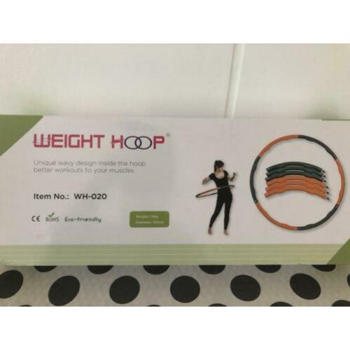 Weight hoop incl taille band, beide nieuw in verpakking