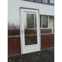 buitendeur hardhout met glas