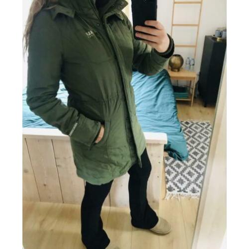 Abercrombie winterjas maat M