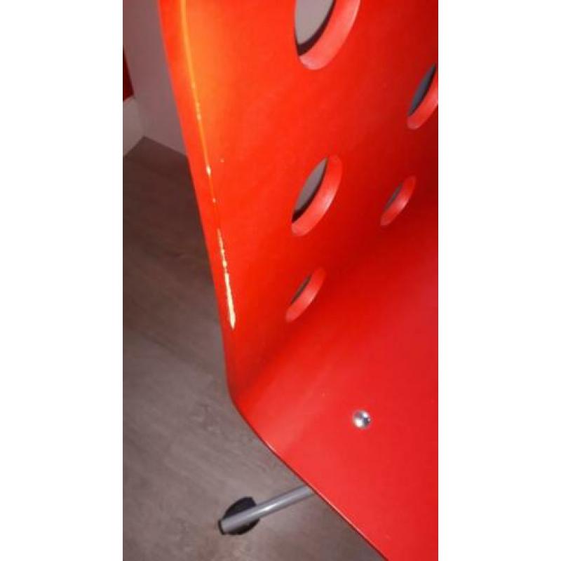 Bijna Gratis ikea bureau stoel rood buro stoel