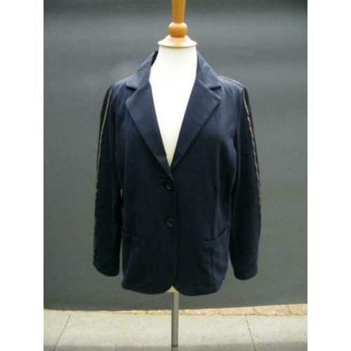 MS MODE Dames Blazer Maat L Donkerblauw