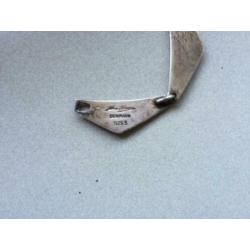 Hans Hansen Vintage Peak Design Sterling silver Halske