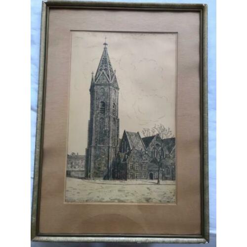 De Haagsche Toren, 75x53cm