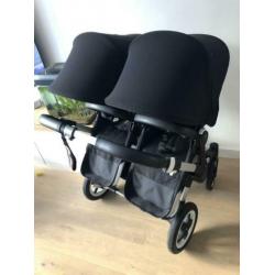 Bugaboo donkey2 duo bijna nieuw met 2,5 jaar garantie