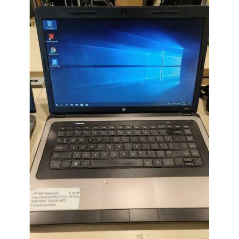 Diverse laptops