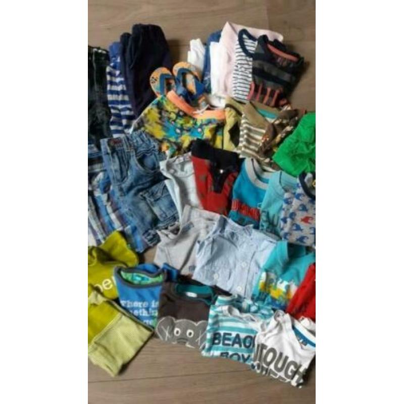 Groot kleding pakket maat 62 jongen