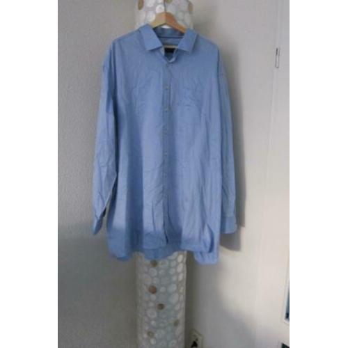 CASA MODA blouse overhemd blauw patronen maat 52