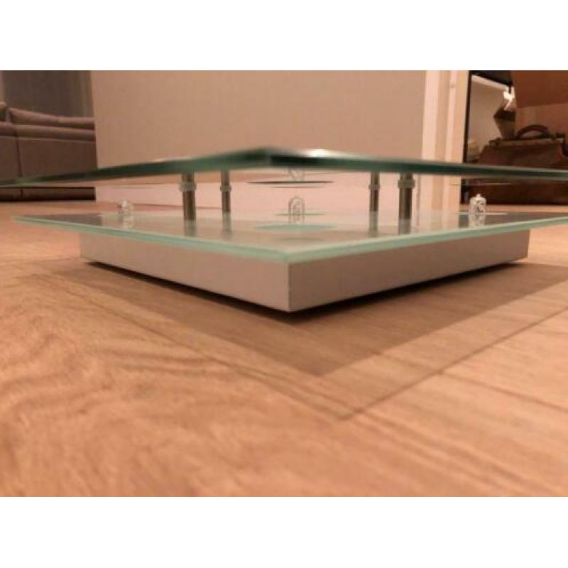 Prachtige Wand/Plafondlamp - 4 Lichts - Chroom - Wit, Held