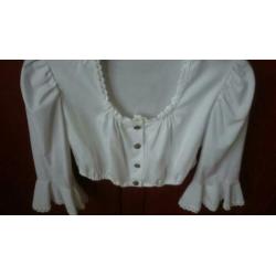 Tiroler Trachtenblousje mt40 mrk Chiemseer Dirndl und Tracht
