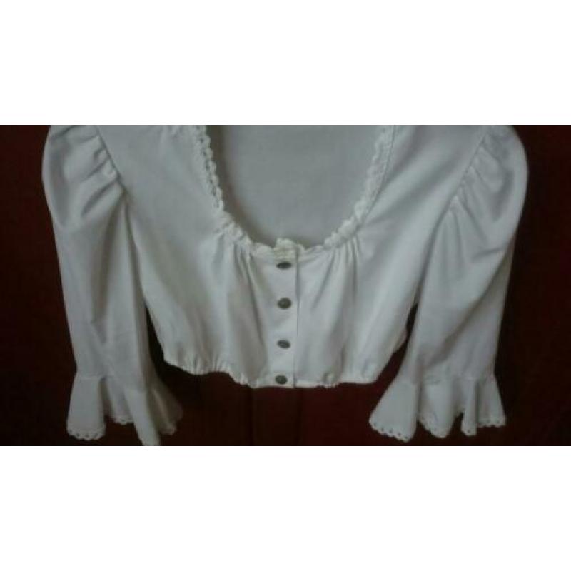 Tiroler Trachtenblousje mt40 mrk Chiemseer Dirndl und Tracht