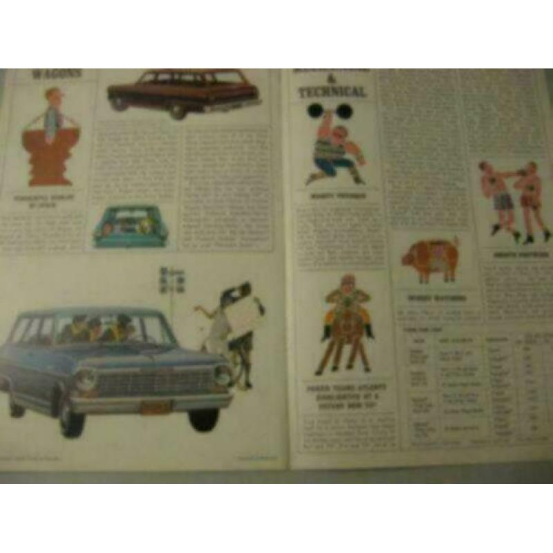 1964 Chevrolet Chevy II Nova versie 1 Brochure USA